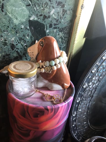 Customer photo review of STRĀ Dog Beaded Bracelet