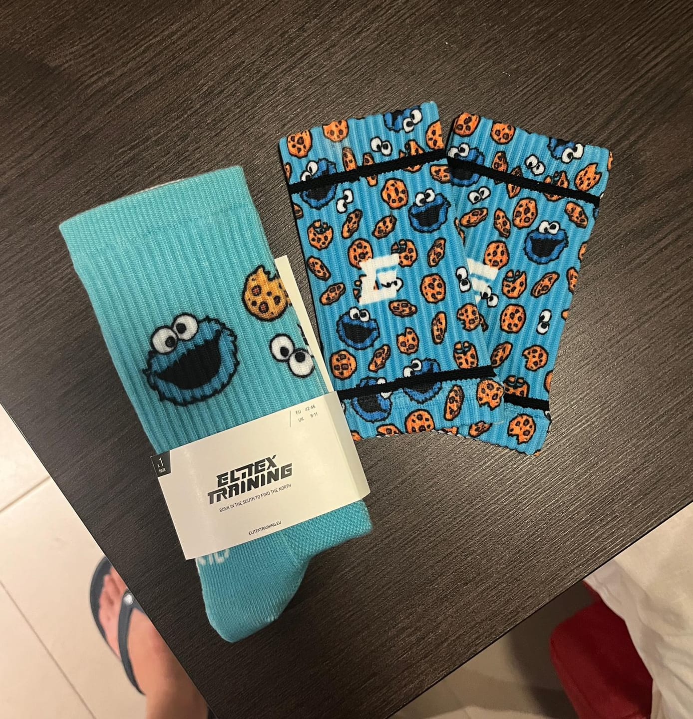 Customer photo review of Calcetines Performance Cookie