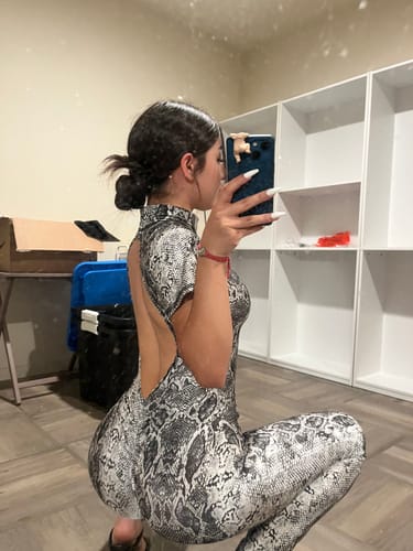 Customer photo review of Python Jumpsuit