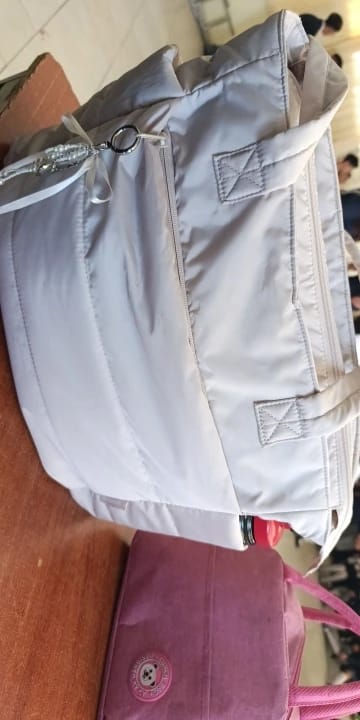 Customer photo review of Alex Puffer Tote Bag