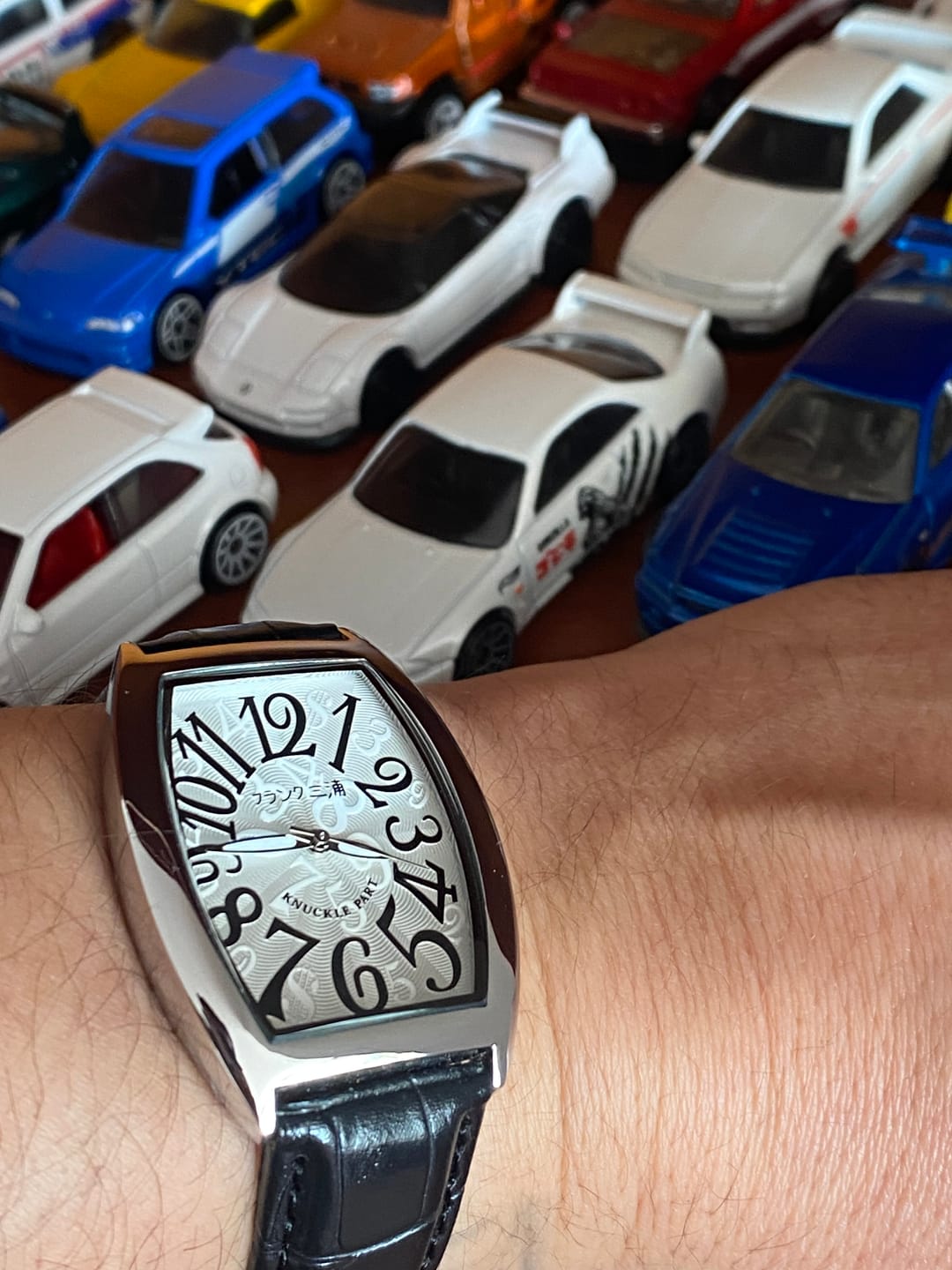 Customer photo review of Reloj Análogo Frank Miura FM00DC-WH Knuckle Part JDM