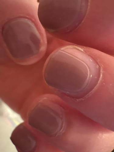 Customer photo review of Cocoa | Super Jellies DIY Hard Semi Cured Gel Nail Wraps