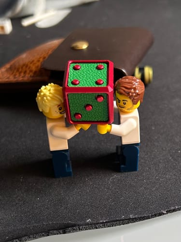 Customer photo review of 🍉 HOT PINK ANO DIE - WATERMELON EDITION W/ LIME GREEN INLAY