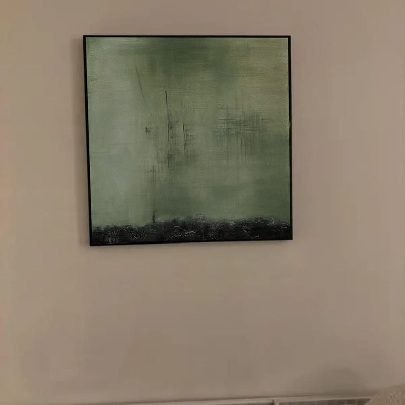 Customer photo review of Abstract Painting Canvas #AP132