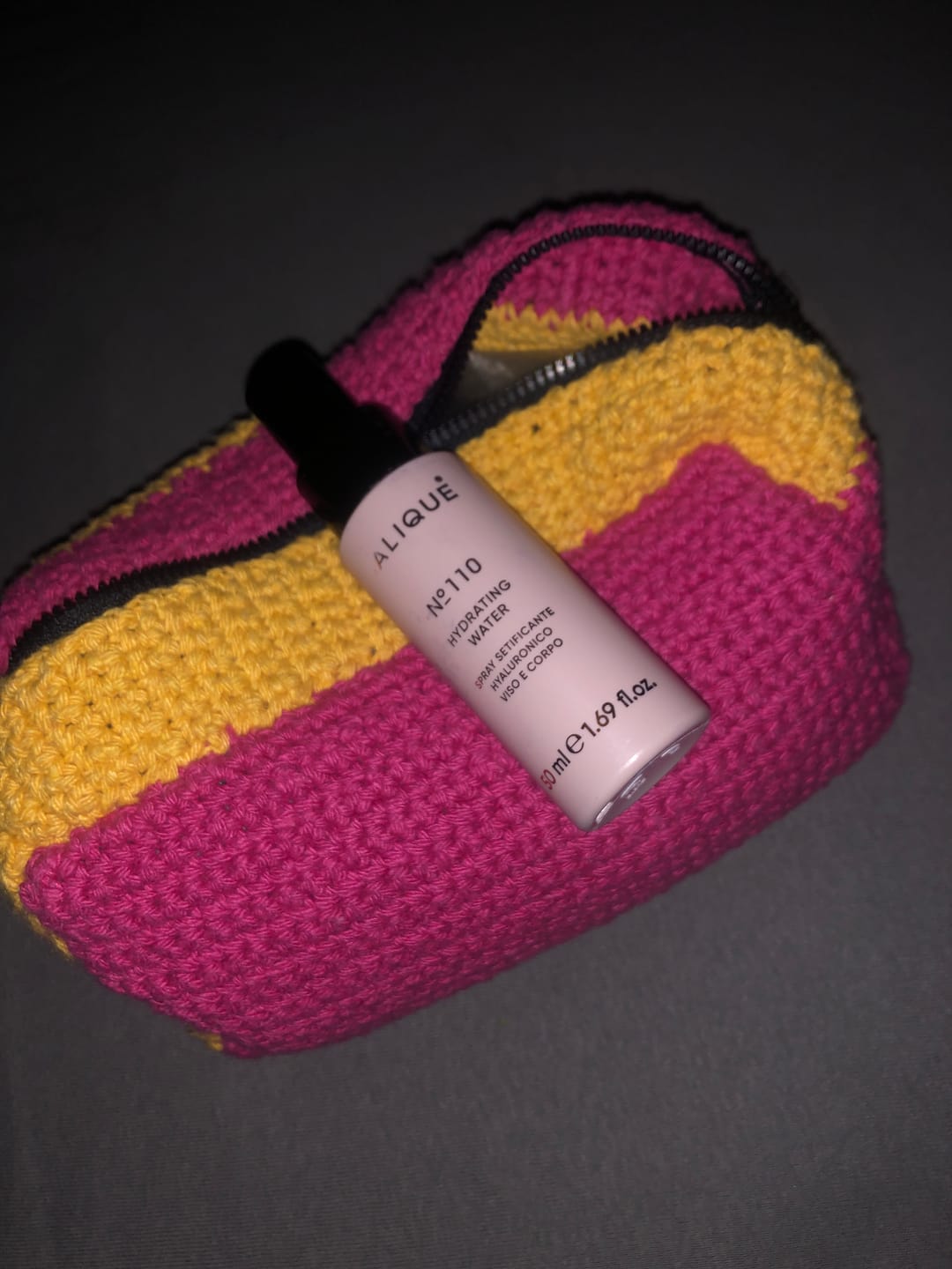 Customer photo review of N°110 HYDRATING WATER - TRAVEL SIZE