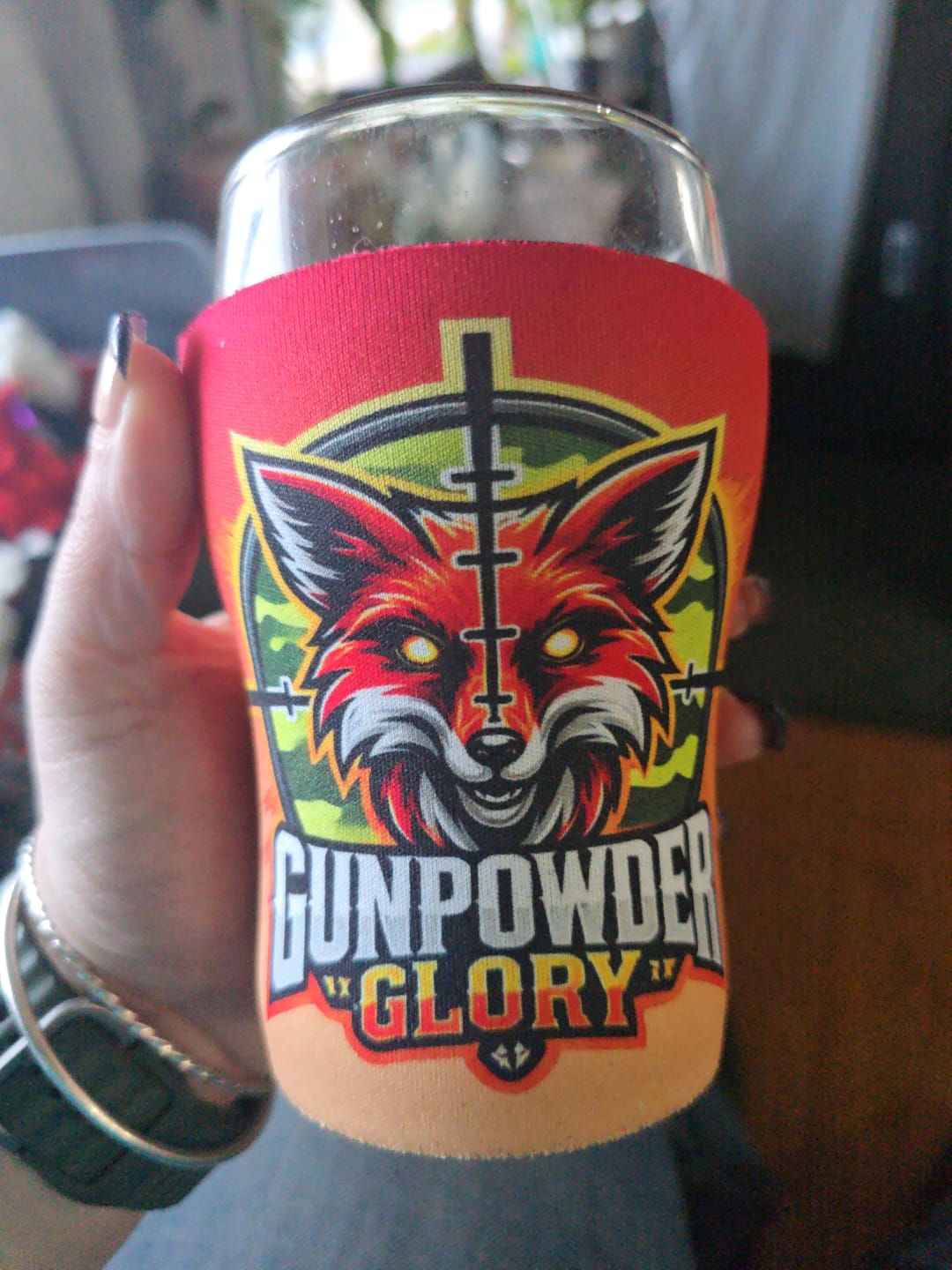 Customer photo review of 20 Custom Stubby Holders