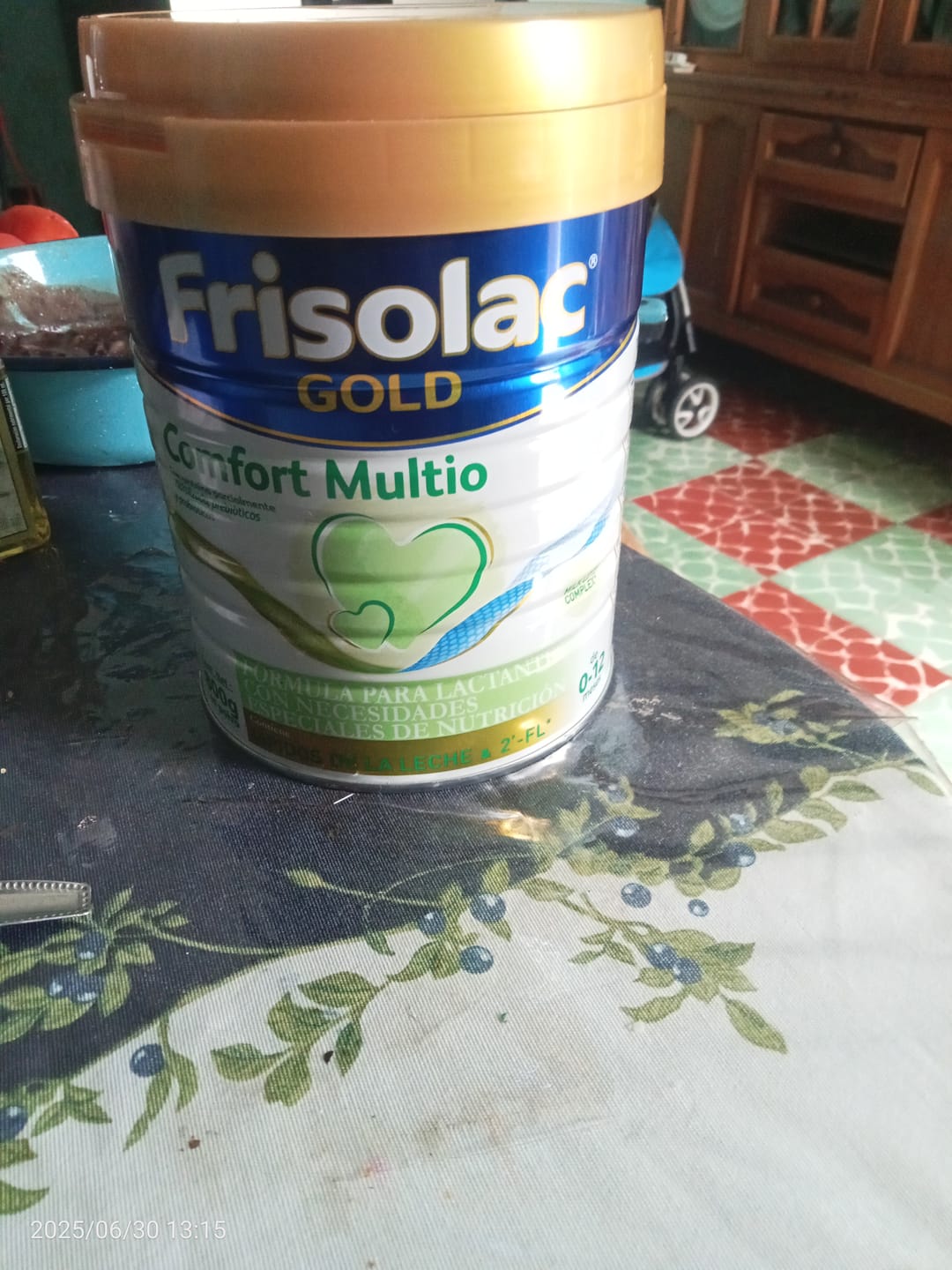 Customer photo review of Frisolac Gold Comfort Multio (0-12 Meses) Pack C/ 1.6 Kg