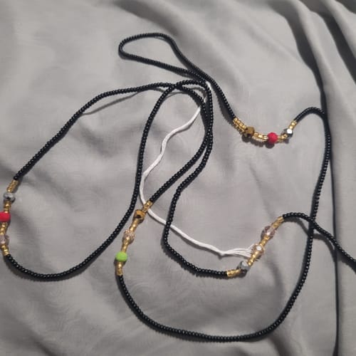 Customer photo review of Elevated Jewel Waist Beads