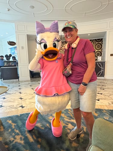 Customer photo review of Mia V Neck • Final Sale Deals! - Jam Berry