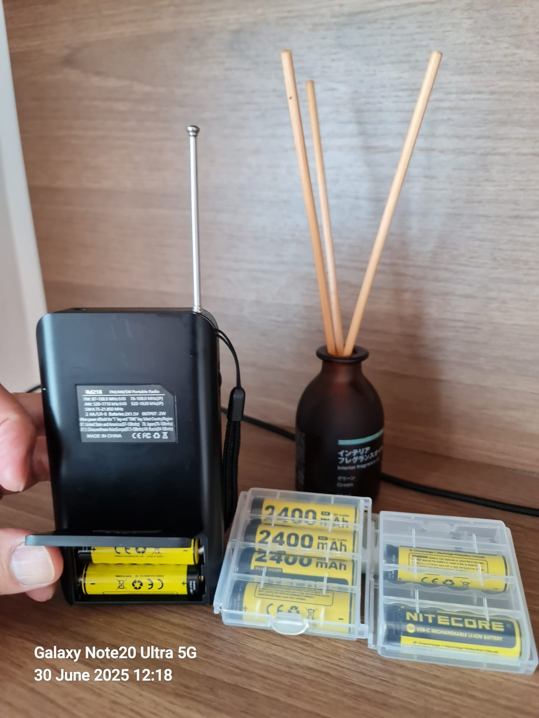 Customer photo review of NH2400 4PC (AA - 2400mAh - 1.5V)