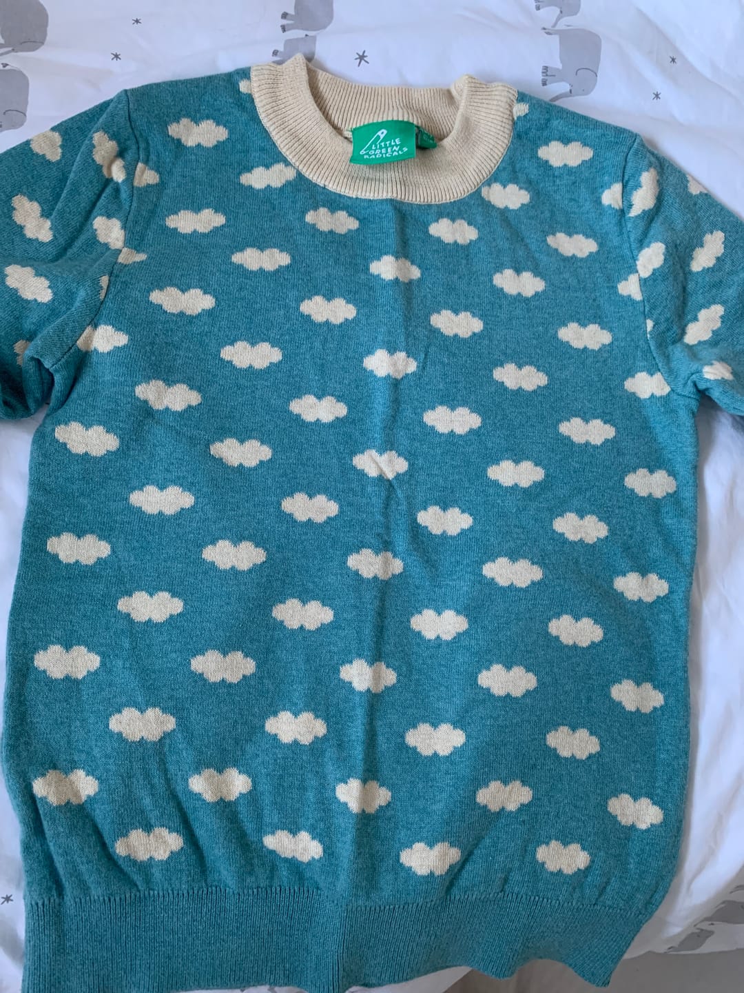 Customer photo review of From One To Another Fluffy Cloud Knitted Jumper