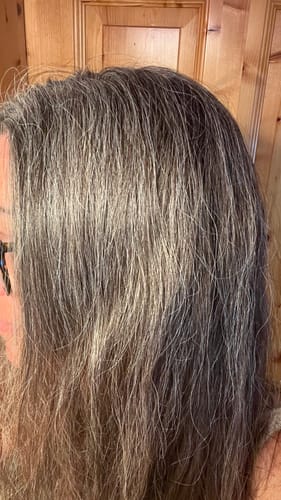 Customer photo review of 15% Herbal-Love Haarseife (Haarwachstum & Haarglanz)