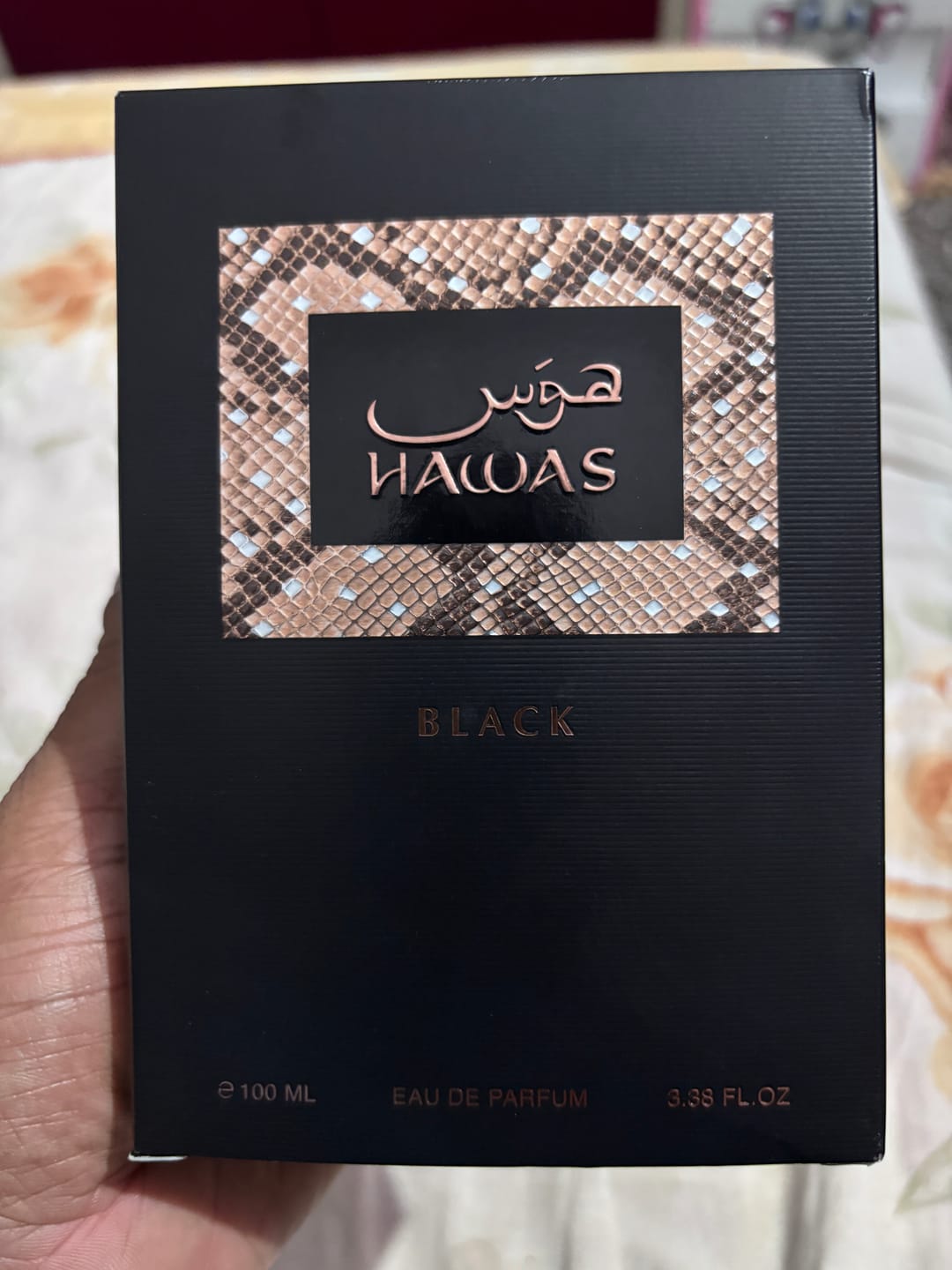 Customer photo review of Rasasi Hawas Fire Eau De Parfum For Unisex(New Release 2025)