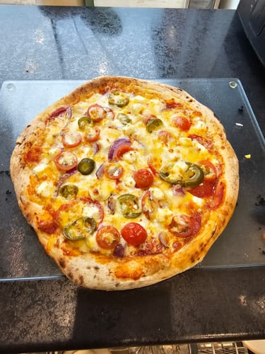 Customer photo review of Sourdough Pizza Bases