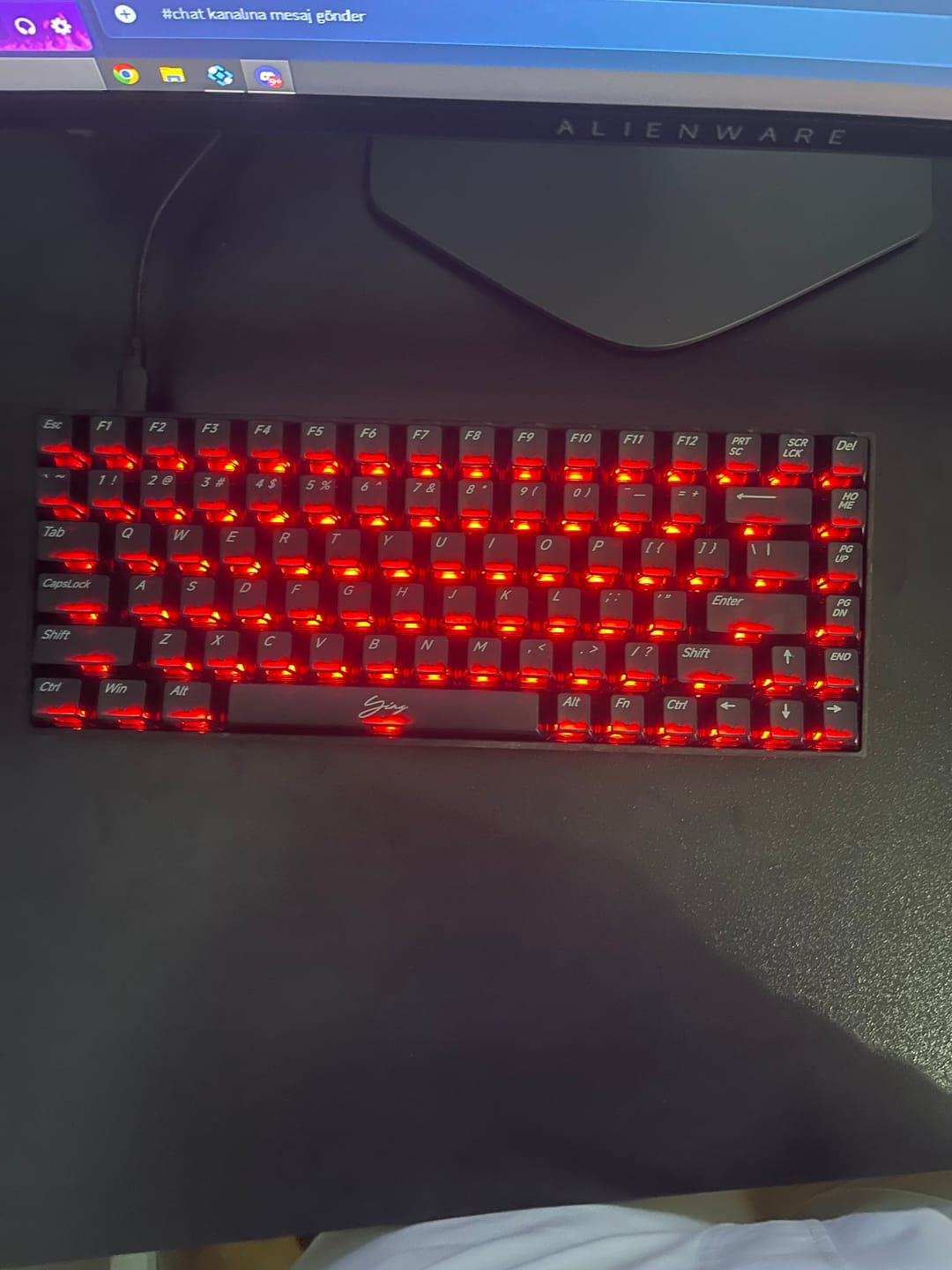 Customer photo review of WLMouse Ying75 CF Klavye (Manyetik Switch / HE)