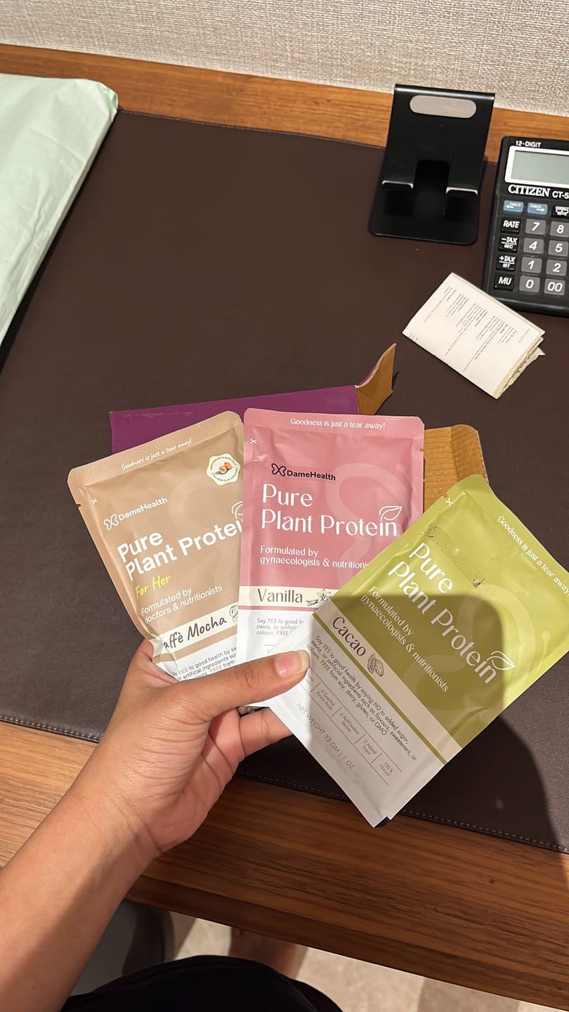 Customer photo review of Plant Protein l All Natural Protein for Women