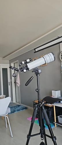 Customer photo review of 70400 HD Astronomical Telescope – 333X Zoom for Moon, Stars & Bird Watching | Portable Monocular Scope