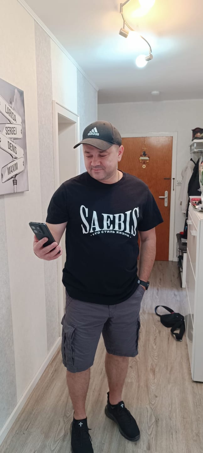 Customer photo review of SAEBIS® 2.0 Herren T-Shirt schwarz