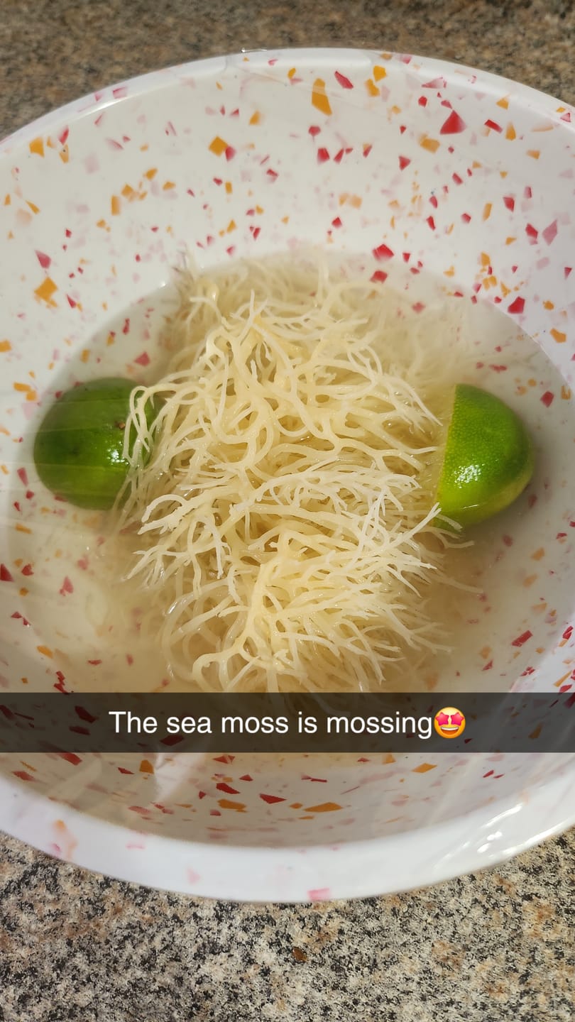 Customer photo review of Irish Sea moss