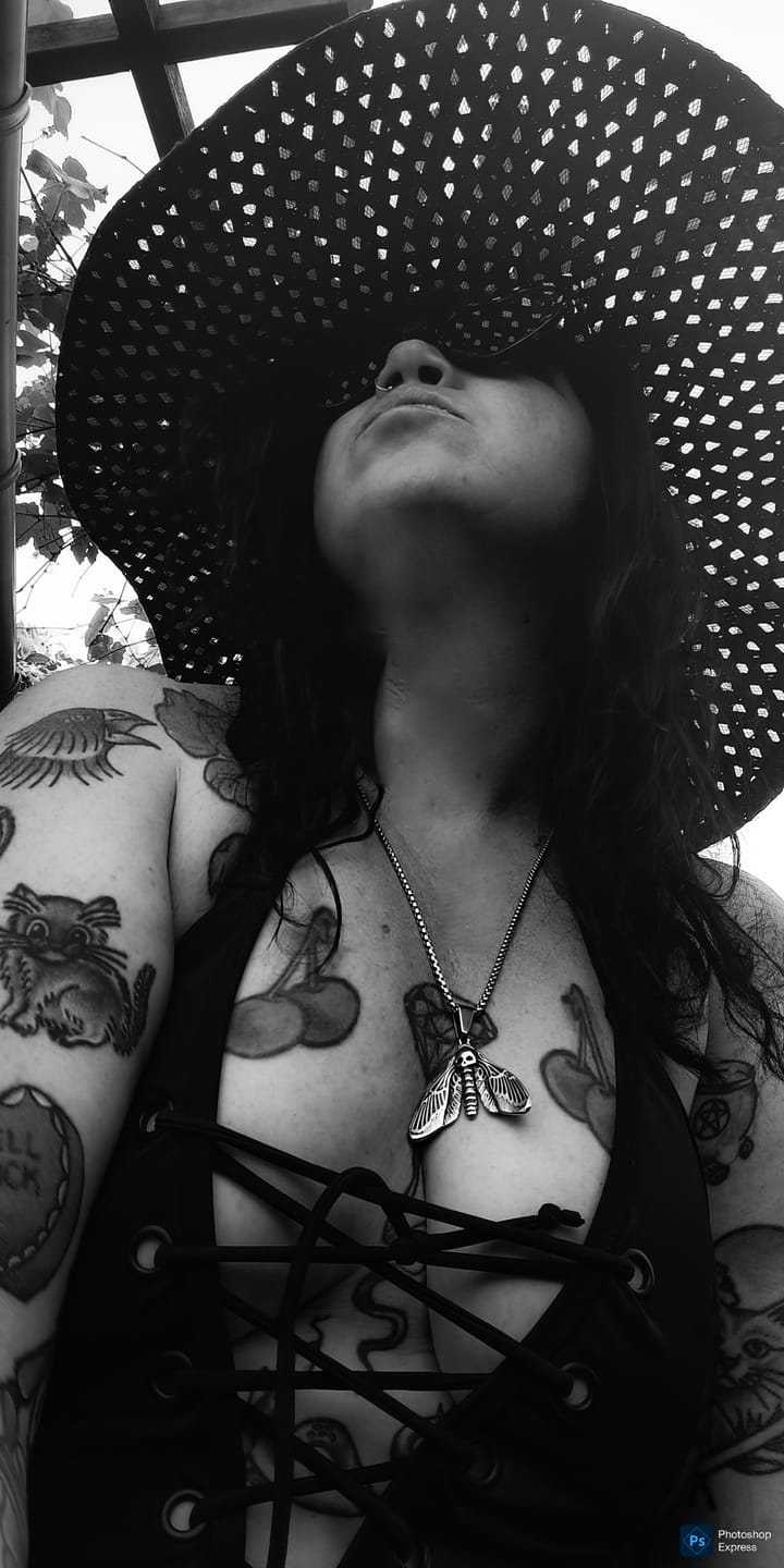 Customer photo review of SKULL BUTTERFLY.