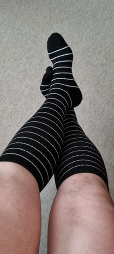 Customer photo review of Støttestrømper
