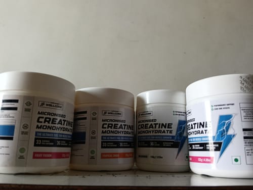 Customer photo review of Wellcore - Pure Micronised Creatine Monohydrate (122g, 33 Servings) Fruit Fusion