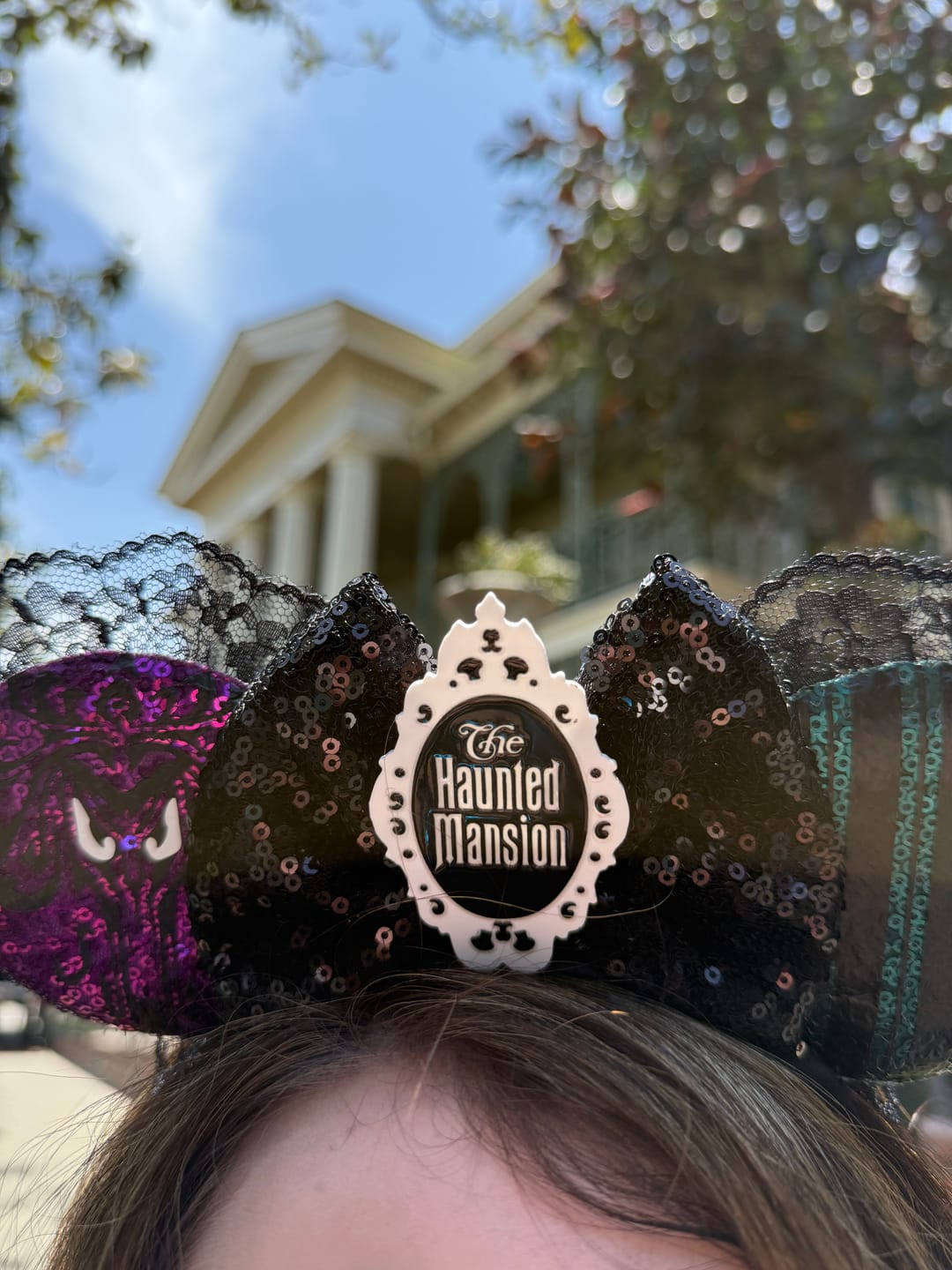 Customer photo review of Haunted House Mickey Ears