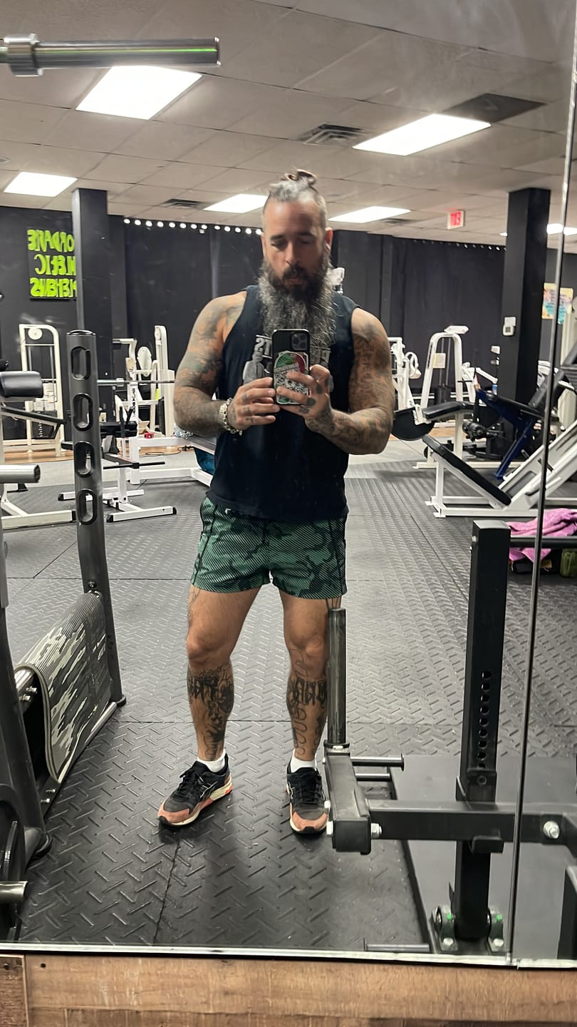 Customer photo review of Striped Green Camo  - 3"