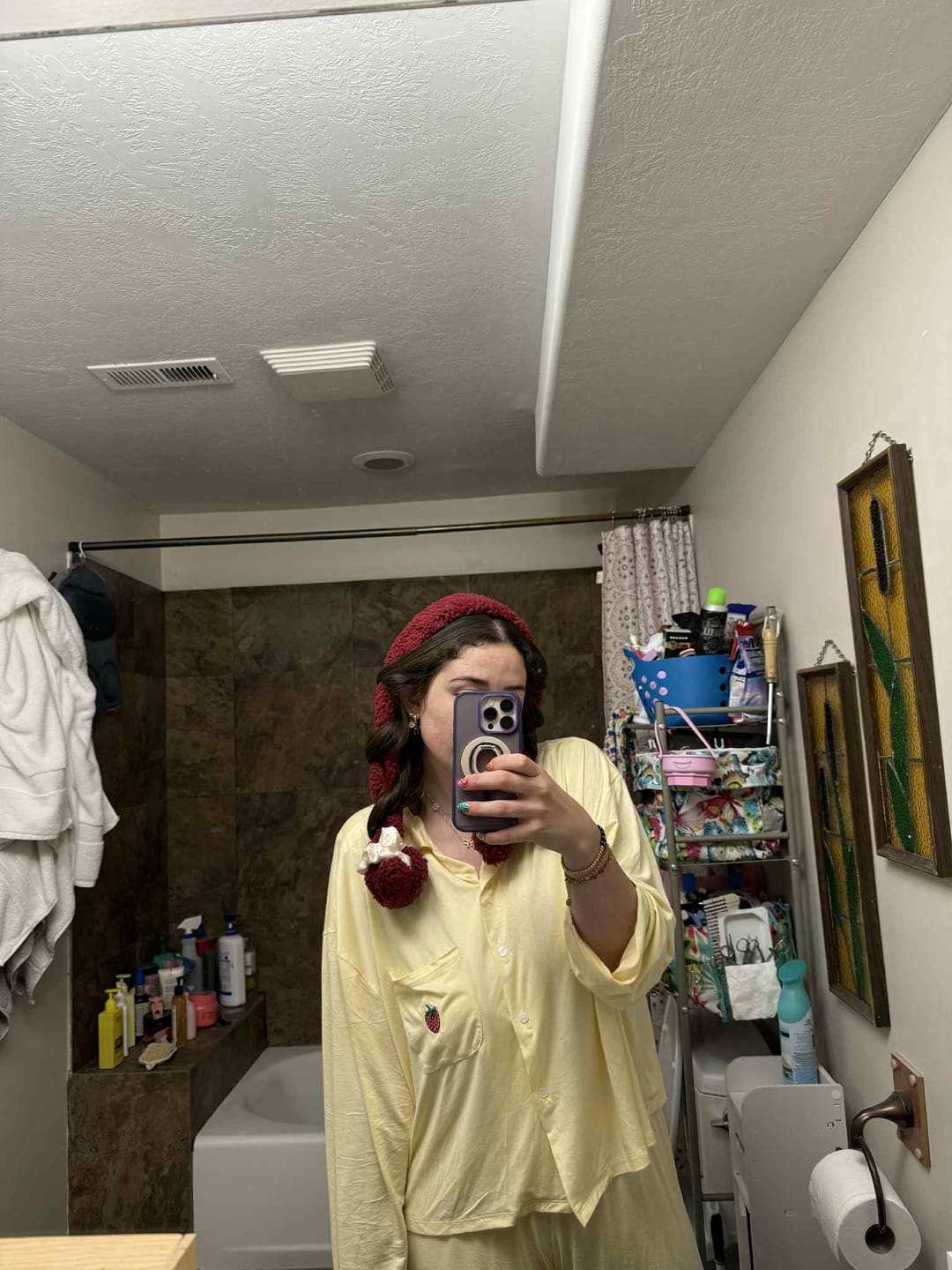 Customer photo review of Berry Pajama Set