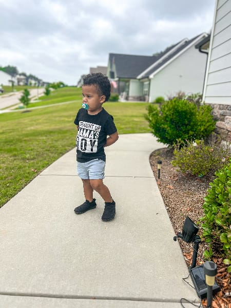 Customer photo review of Kid's Agile Ⅰ - Barefoot Sock Shoes