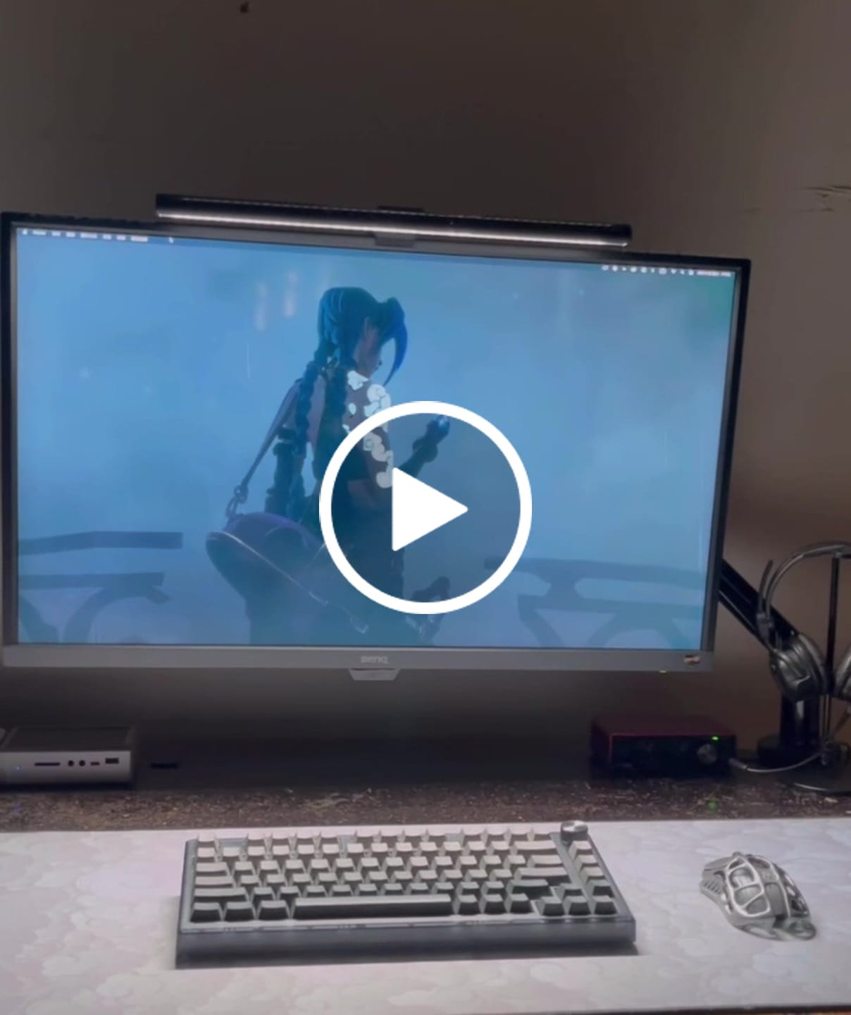 Customer video review of Cloud White | Mousepad