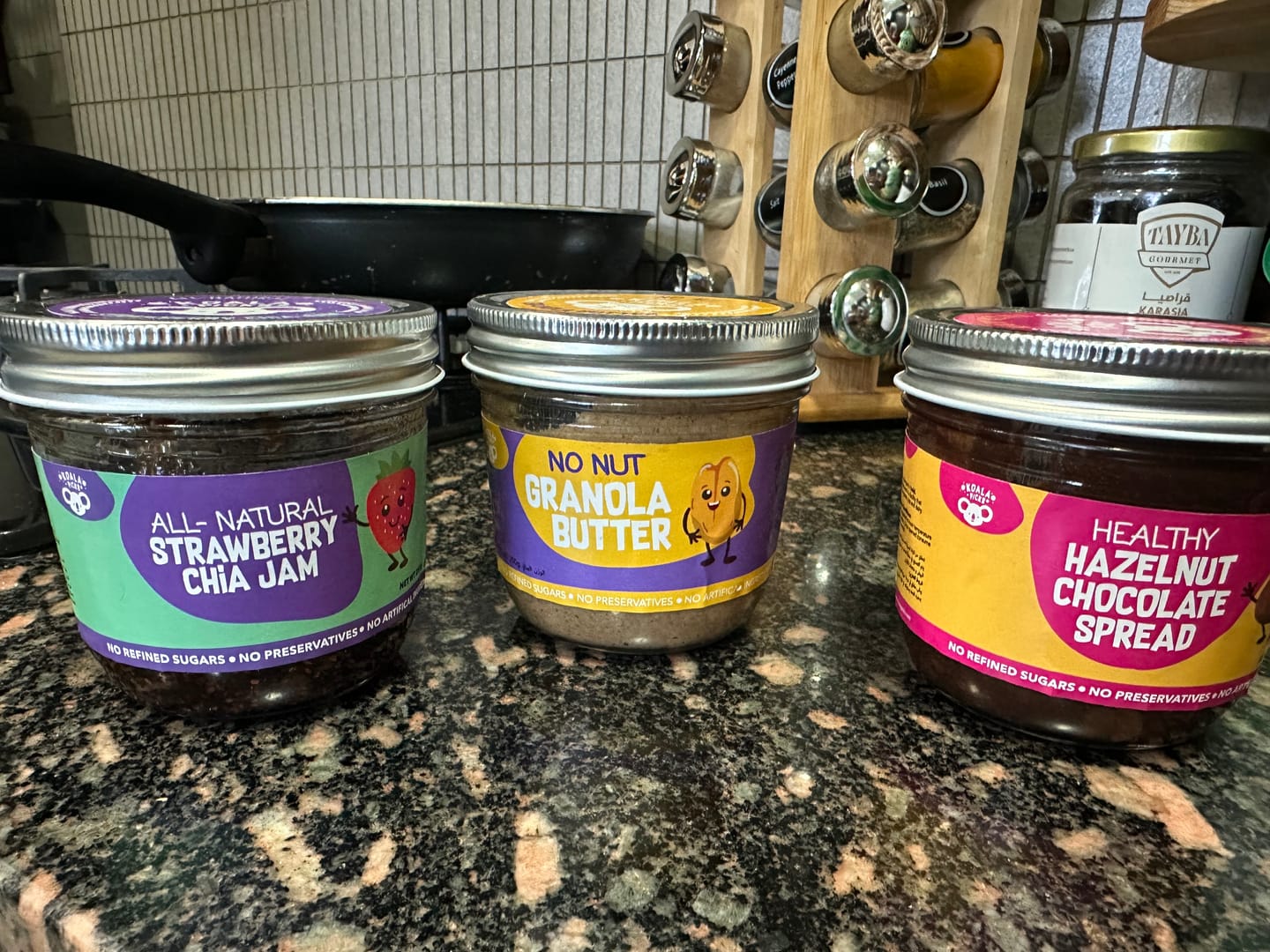 Customer photo review of Hazelnut Chocolate Spread + No Nut Butter Spread Bundle