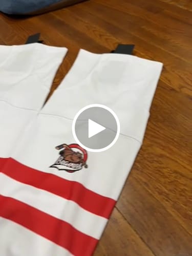 Customer video review of Custom Sublimated Hockey Socks