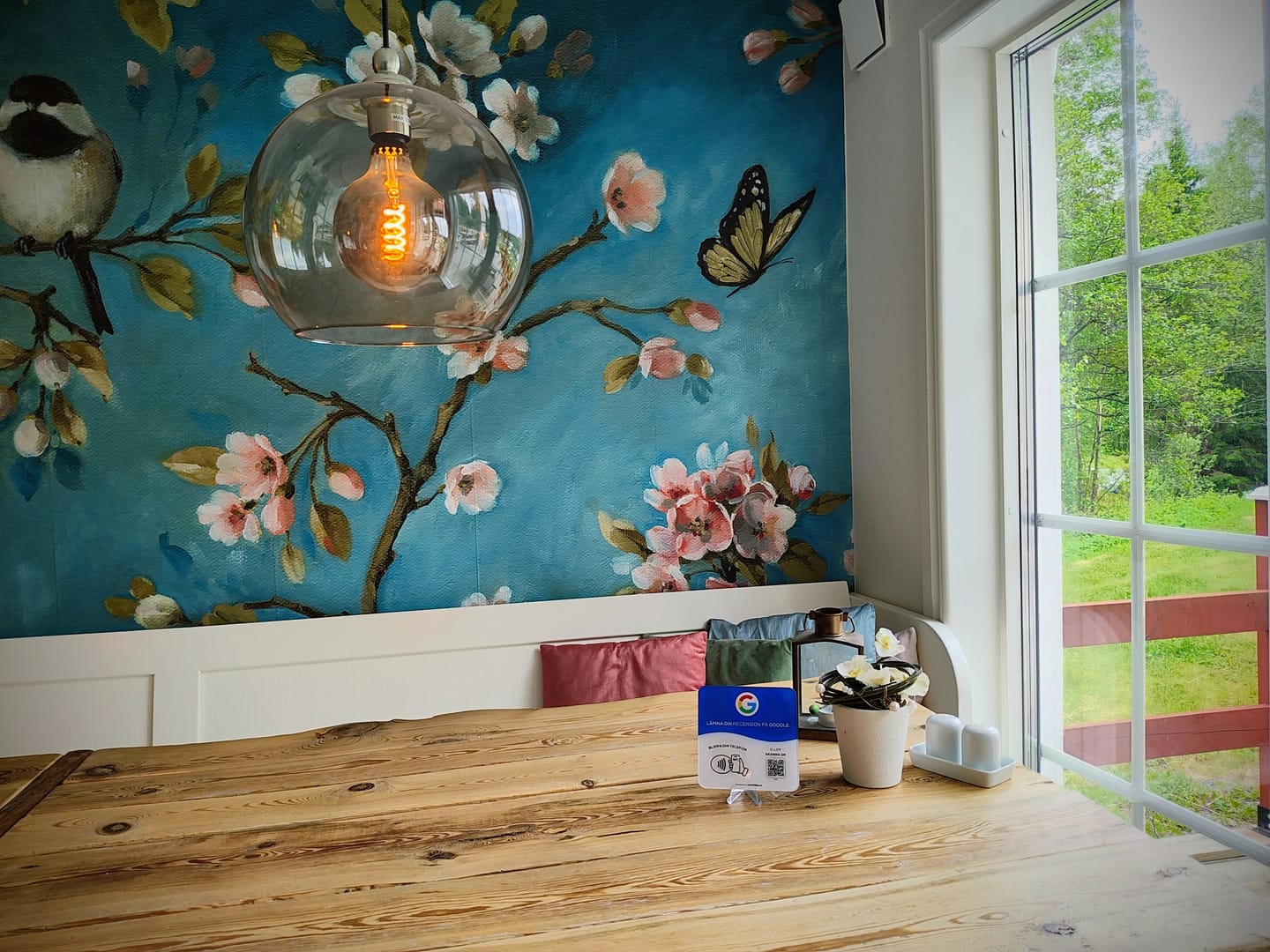 Customer photo review of Google Recensionsplatta