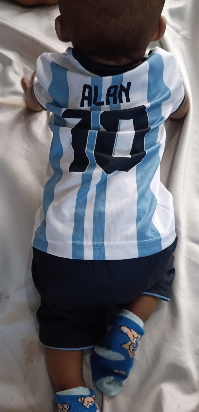 Customer photo review of Kids Jersey and Shorts Set