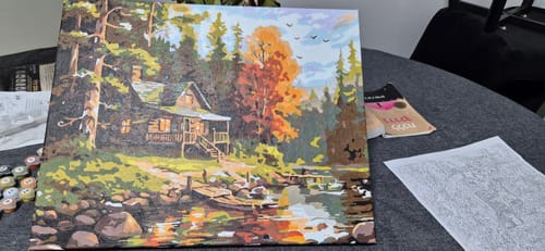 Customer photo review of צביעה לפי מספרים - PBN0050