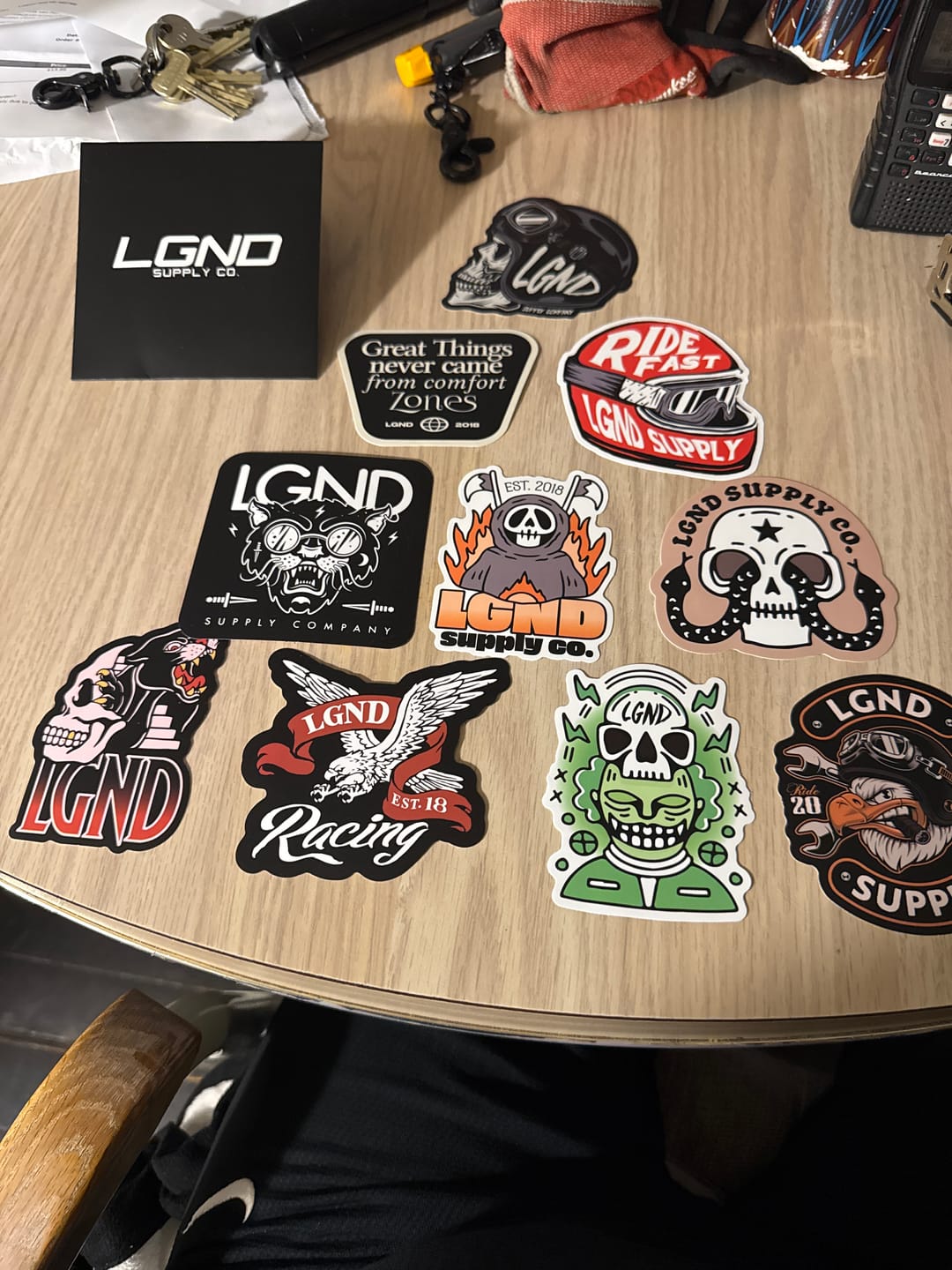 Customer photo review of The Decal Collection - 10 Pack
