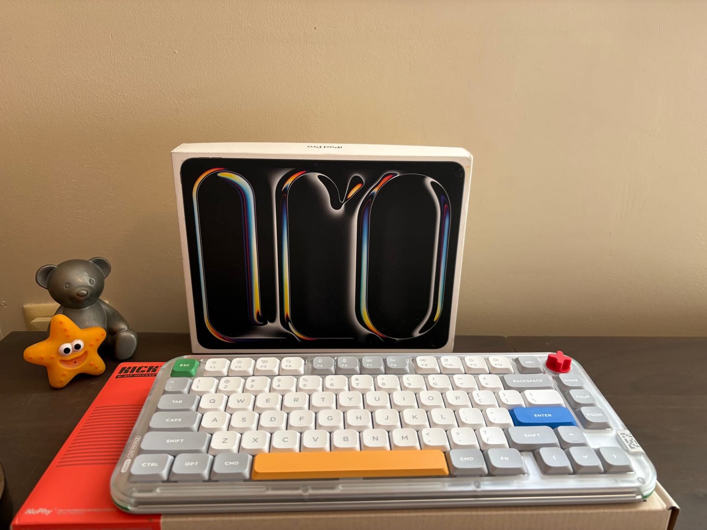 Customer photo review of NuPhy Kick75 Low-Profile QMK Custom Mechanical Keyboard