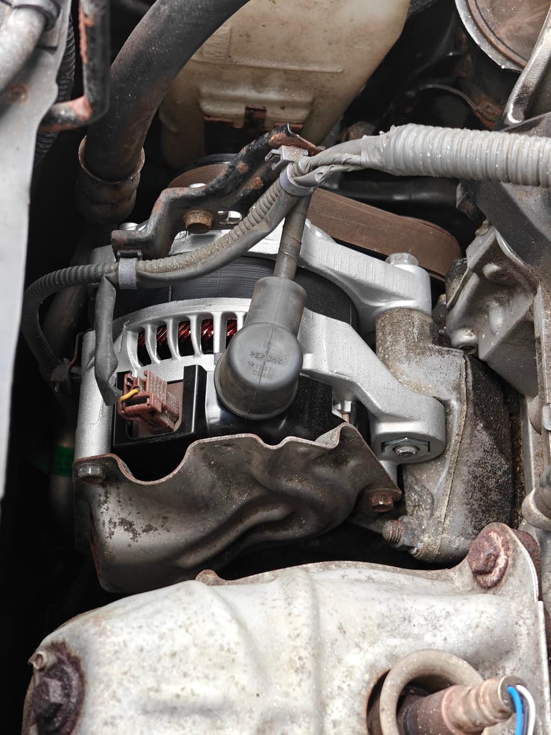 Customer photo review of Alternator for 2009-2014 Acura TSX, 2008-2012 Honda Accord 2.4L L4