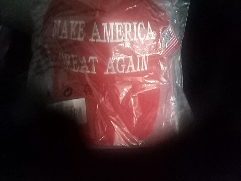 Customer photo review of New MAGA 45 47 Red Hat