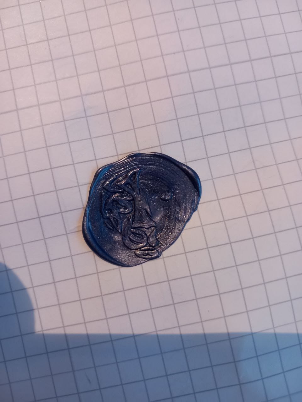 Customer photo review of Siegelstempel mit deinem Logo