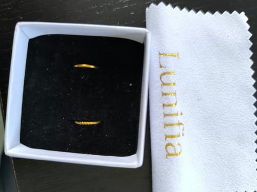 Customer photo review of Faux piercing Léa