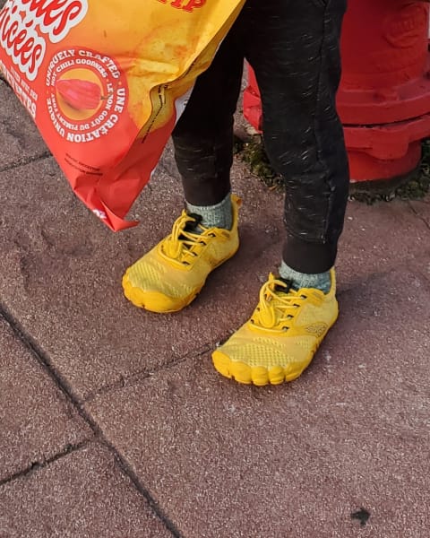 Customer photo review of Kid's Free Ⅰ - Barefoot Shoes