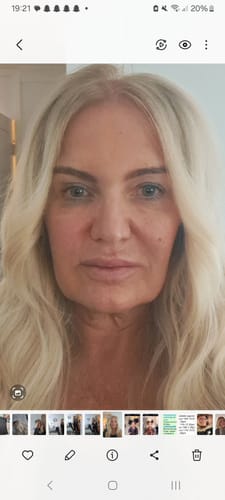 Customer photo review of The Loose Wave HD Fibre 24" Lace U Part Wig