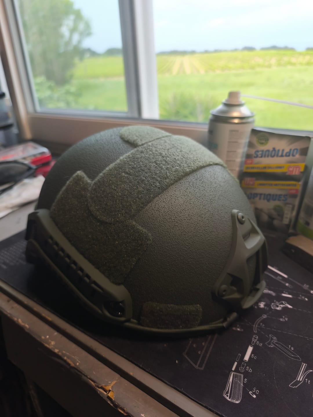Customer photo review of Cygnus Armory - Premium FAST Helmet XP