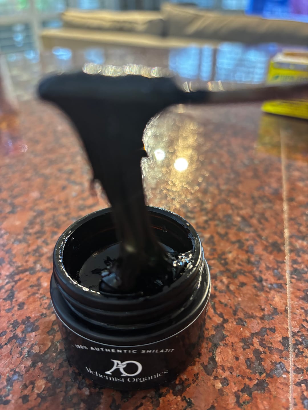 Customer photo review of Shilajit Resin