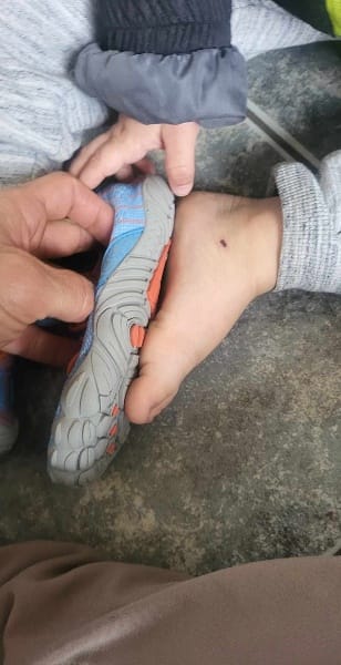 Customer photo review of Kid's Free Ⅰ - Barefoot Shoes