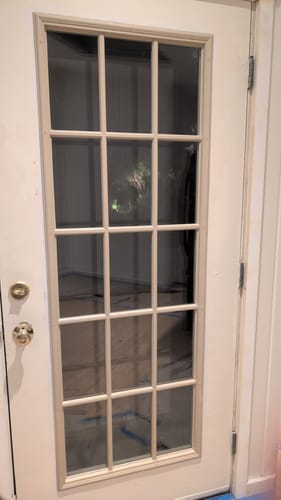 Customer photo review of Full Lite Frame Kit with 15 Grids