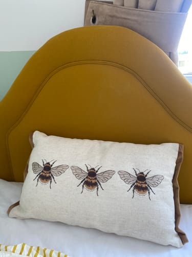 Customer photo review of Fabric Paint -- Mustard Yellow