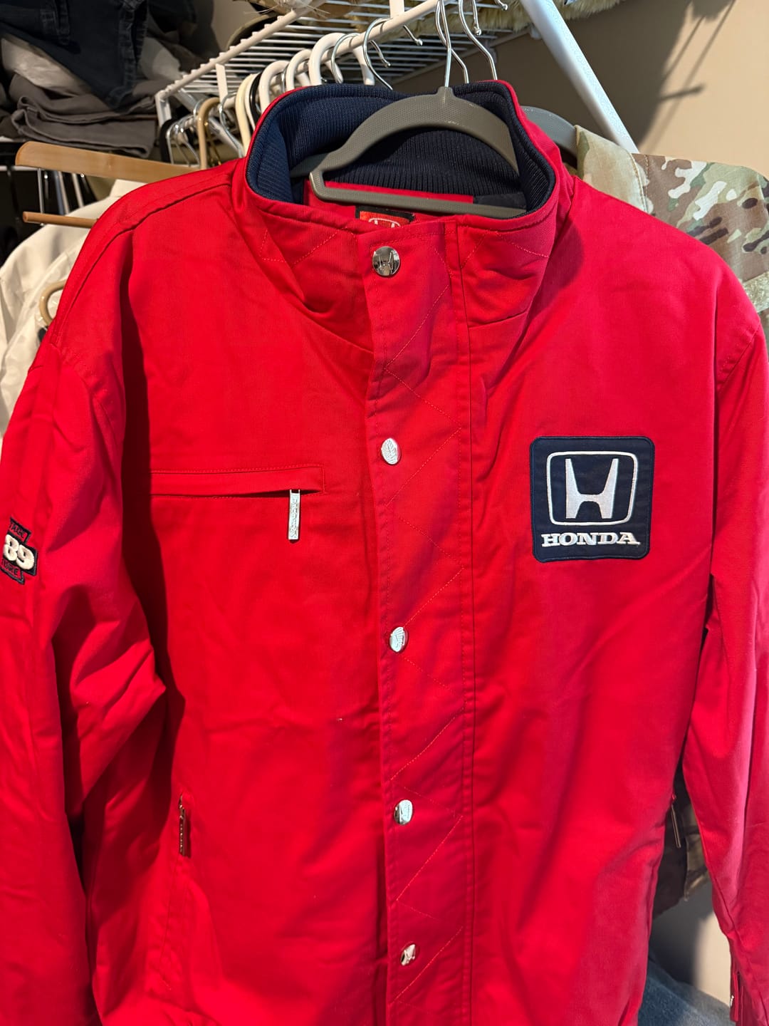 Customer photo review of 1989 Honda Grand Prix Racing Team Twill Jacket